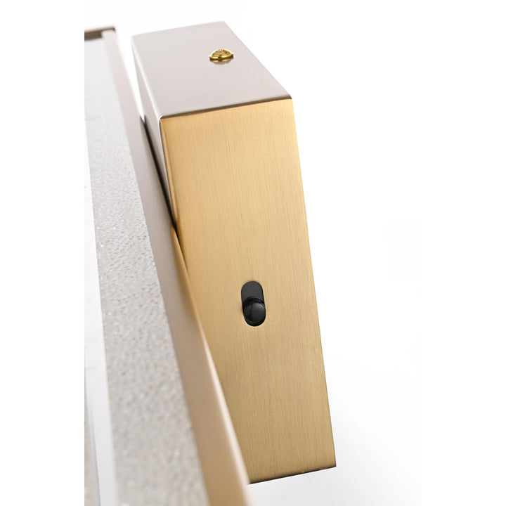 24 Inch Led Wall Sconce In Satin Gold