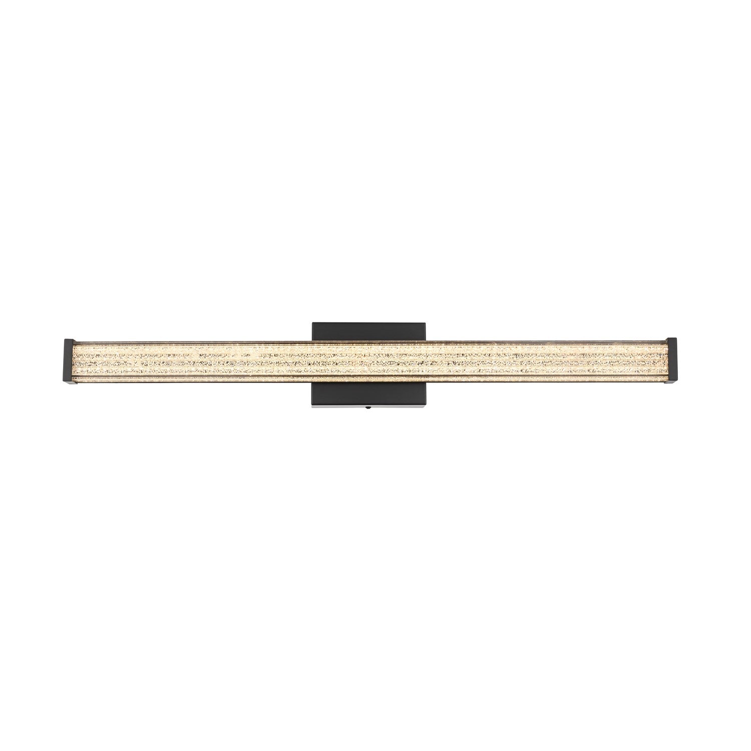 31 Inch Led Wall Sconce In Black by Living District