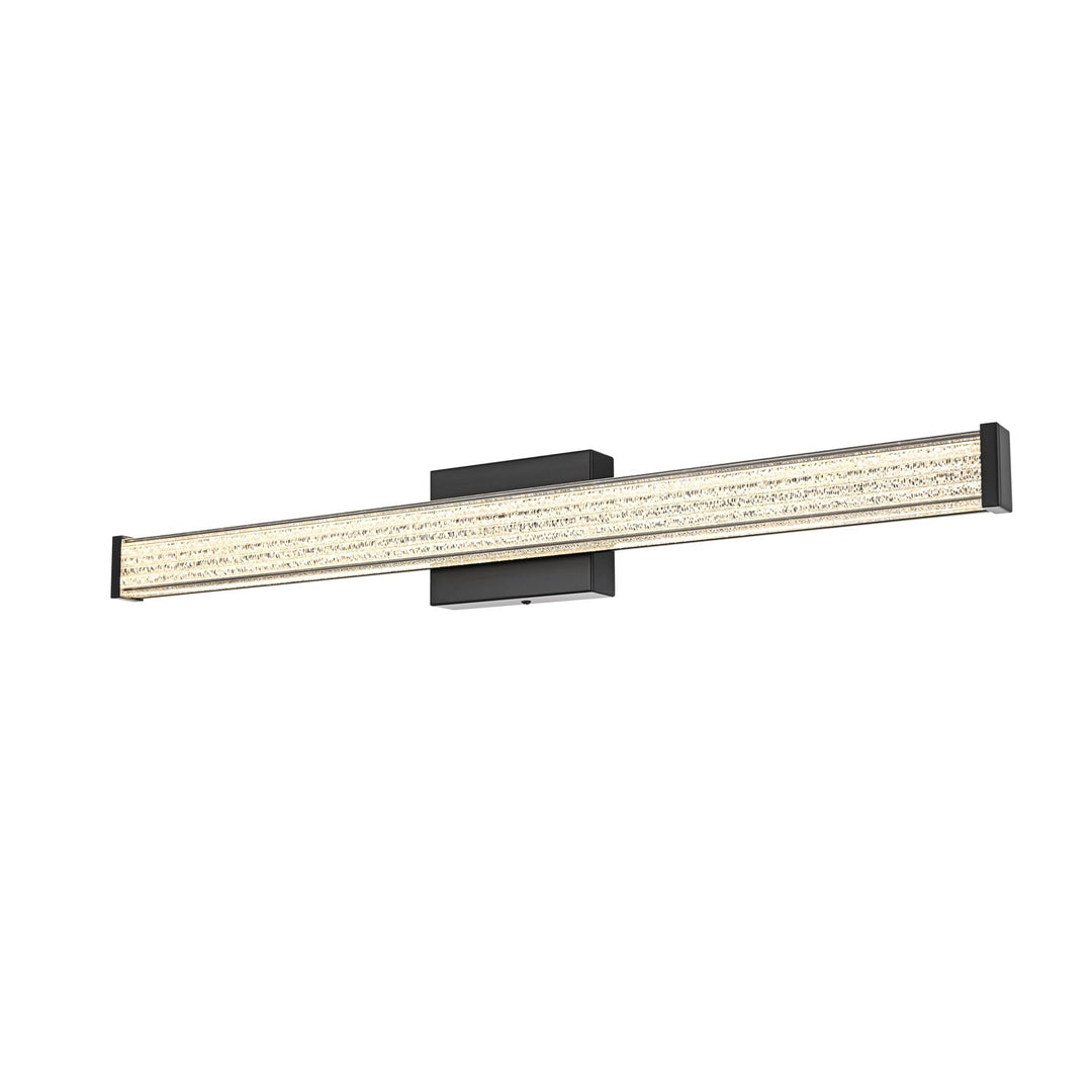 31 Inch Led Wall Sconce In Black