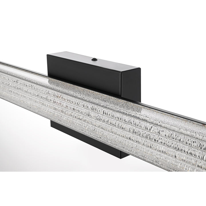 31 Inch Led Wall Sconce In Black
