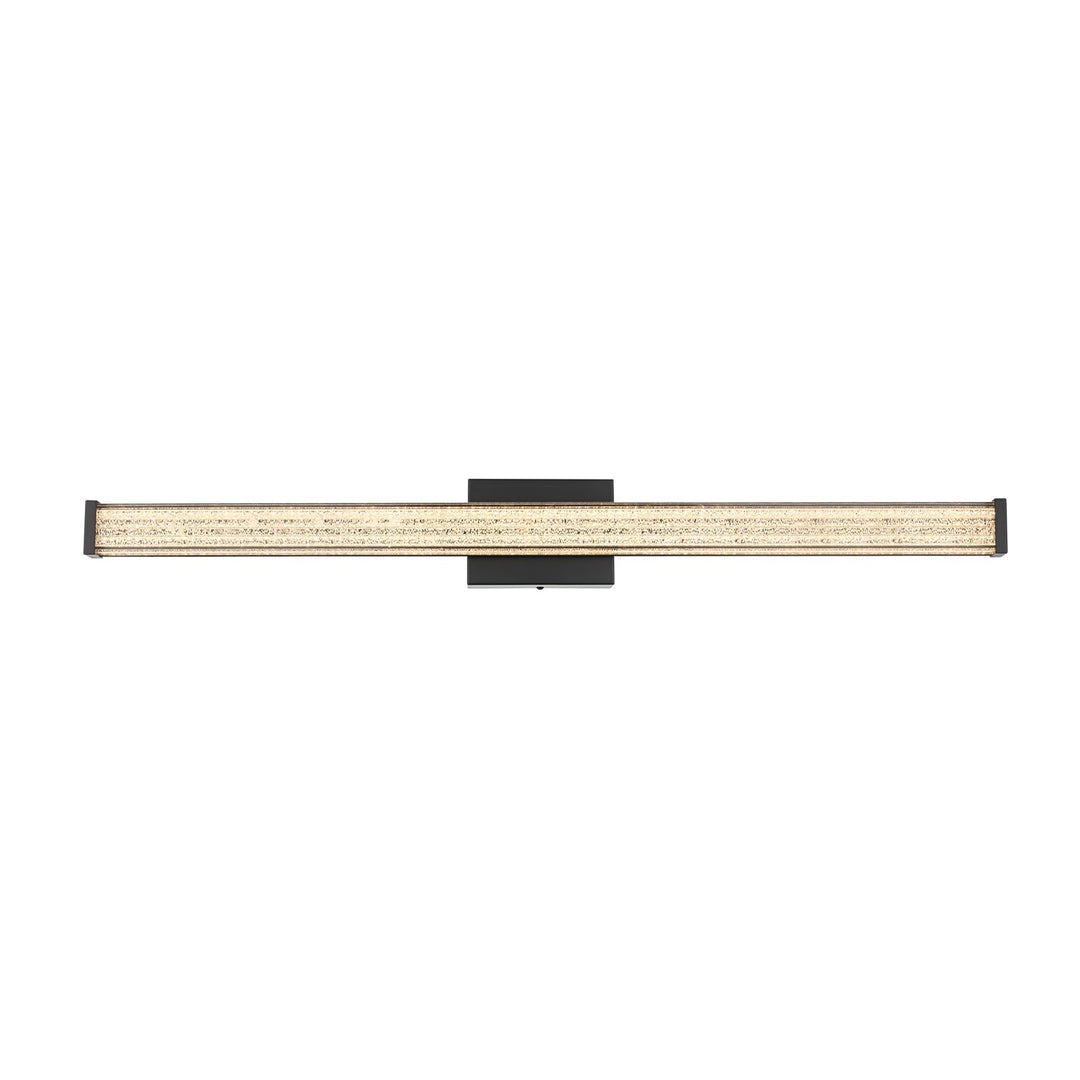 36 Inch Led Wall Sconce In Black by Living District