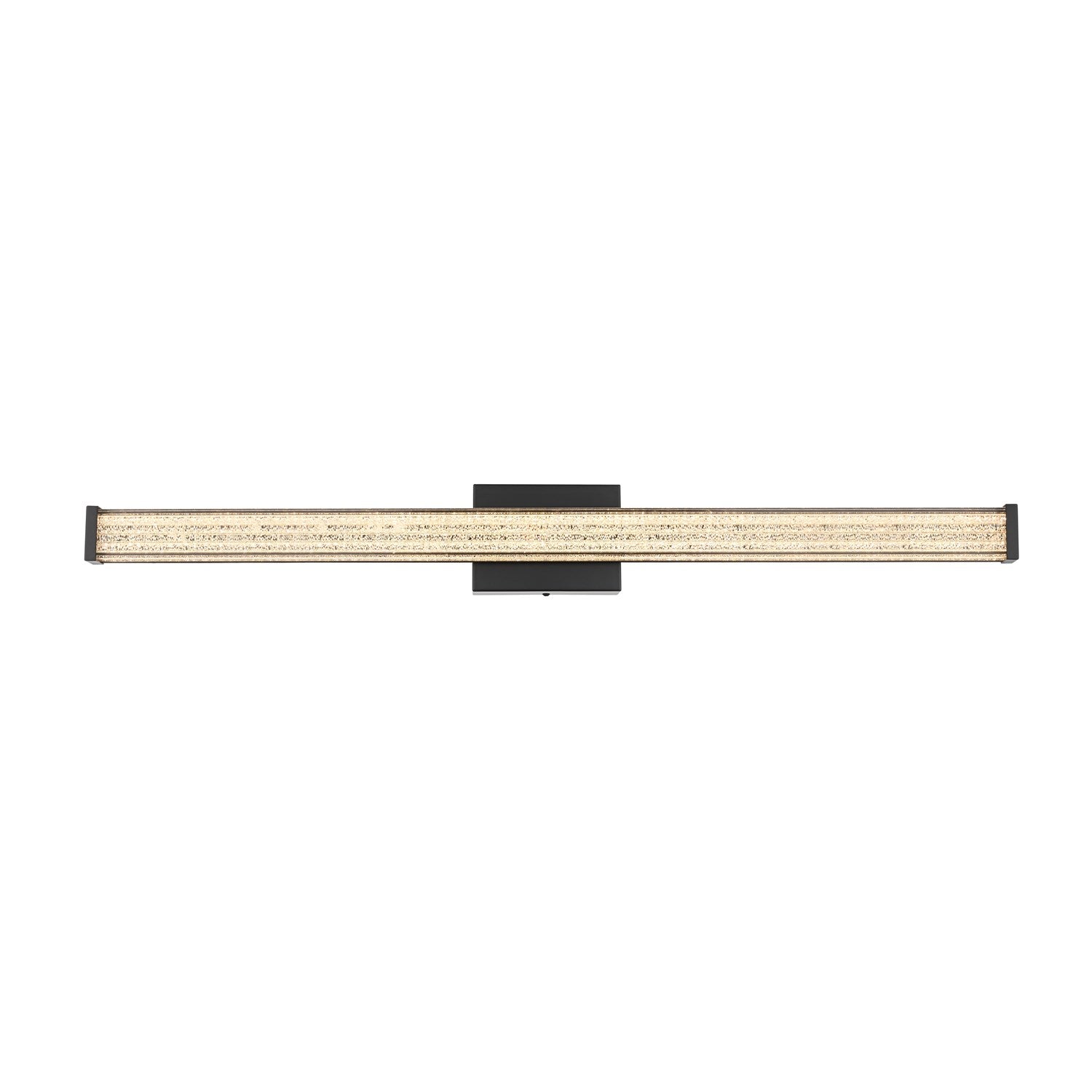 36 Inch Led Wall Sconce In Black by Living District