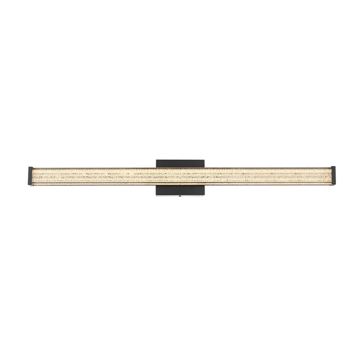 36 Inch Led Wall Sconce In Black by Living District