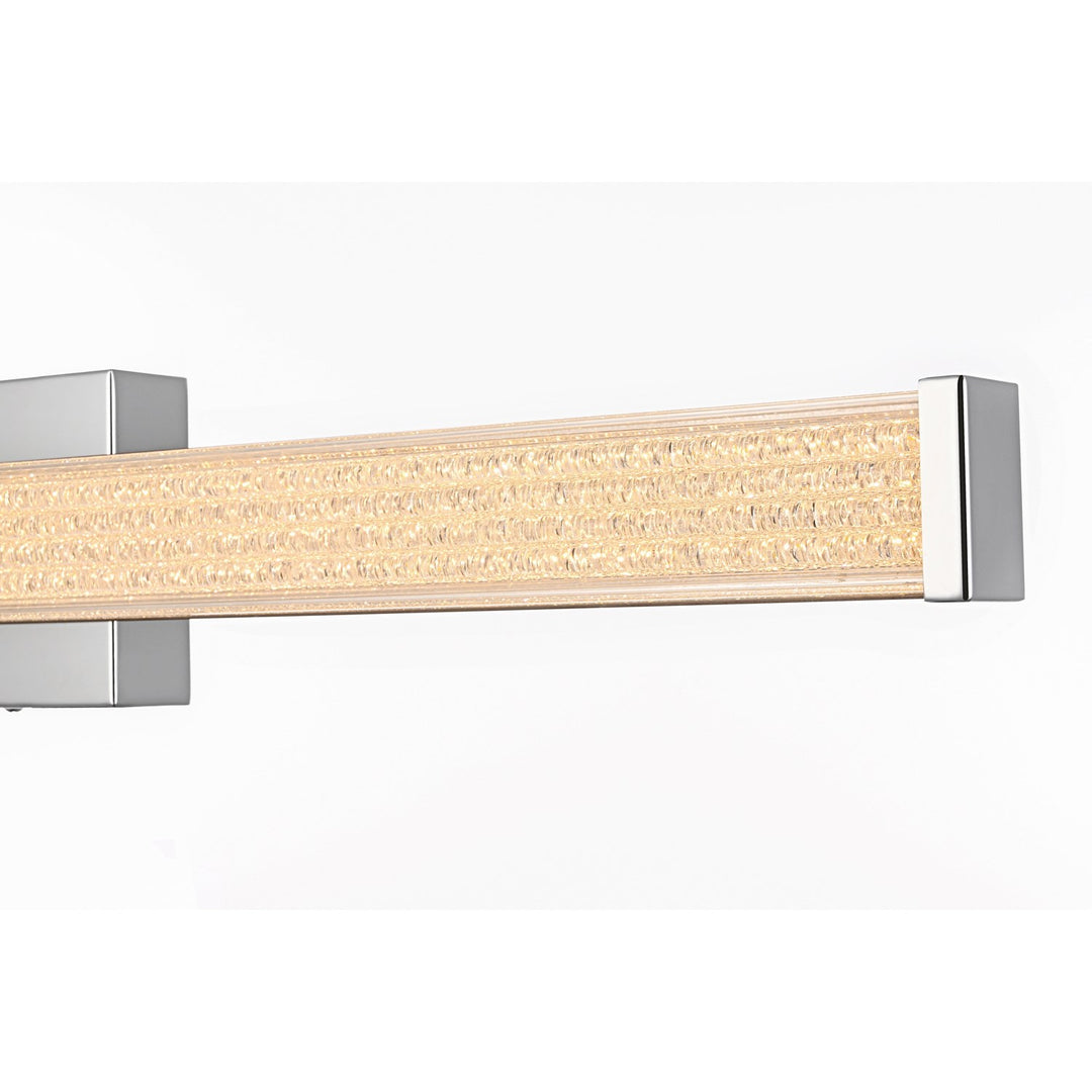 36 Inch Led Wall Sconce In Chrome