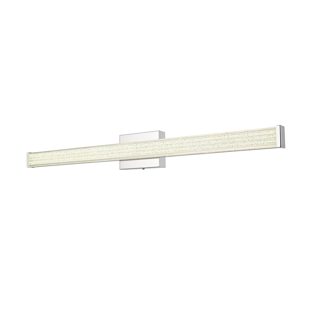 36 Inch Led Wall Sconce In Chrome