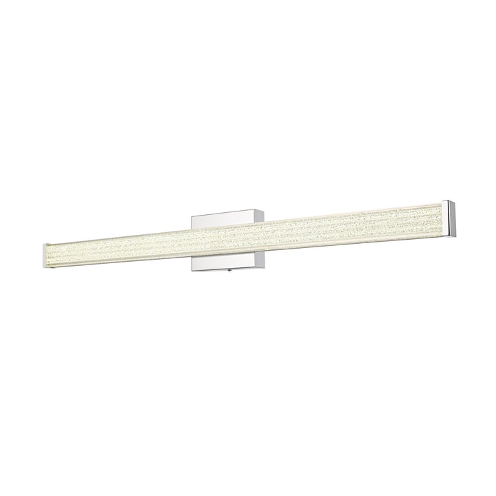 36 Inch Led Wall Sconce In Chrome