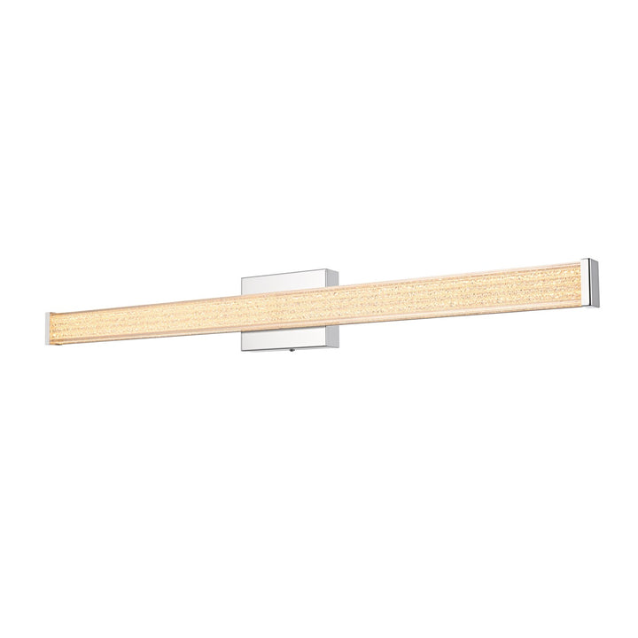 36 Inch Led Wall Sconce In Chrome