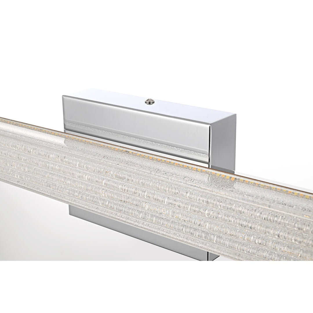 36 Inch Led Wall Sconce In Chrome