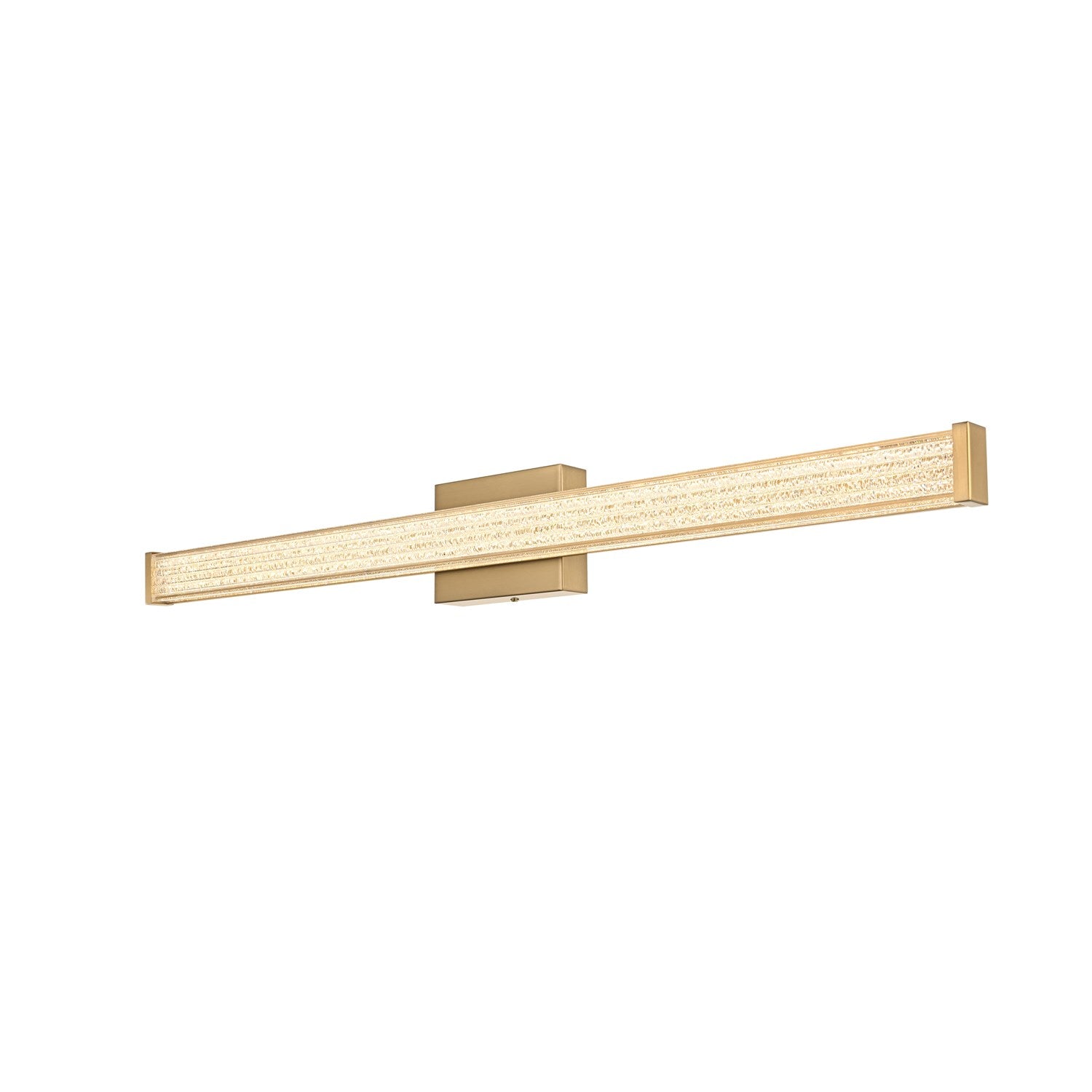 36 Inch Led Wall Sconce In Satin Gold