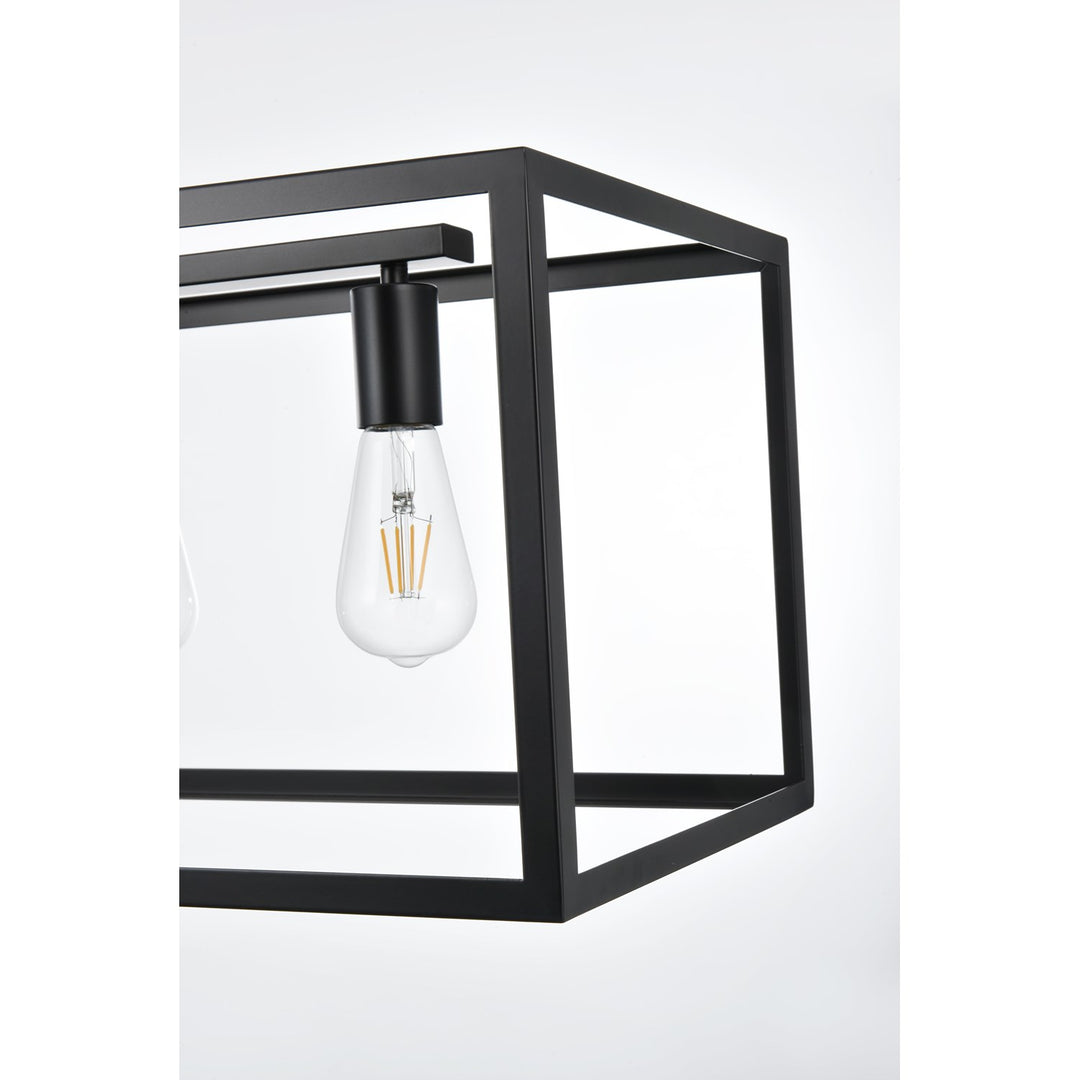 47 Inch Pendant In Black