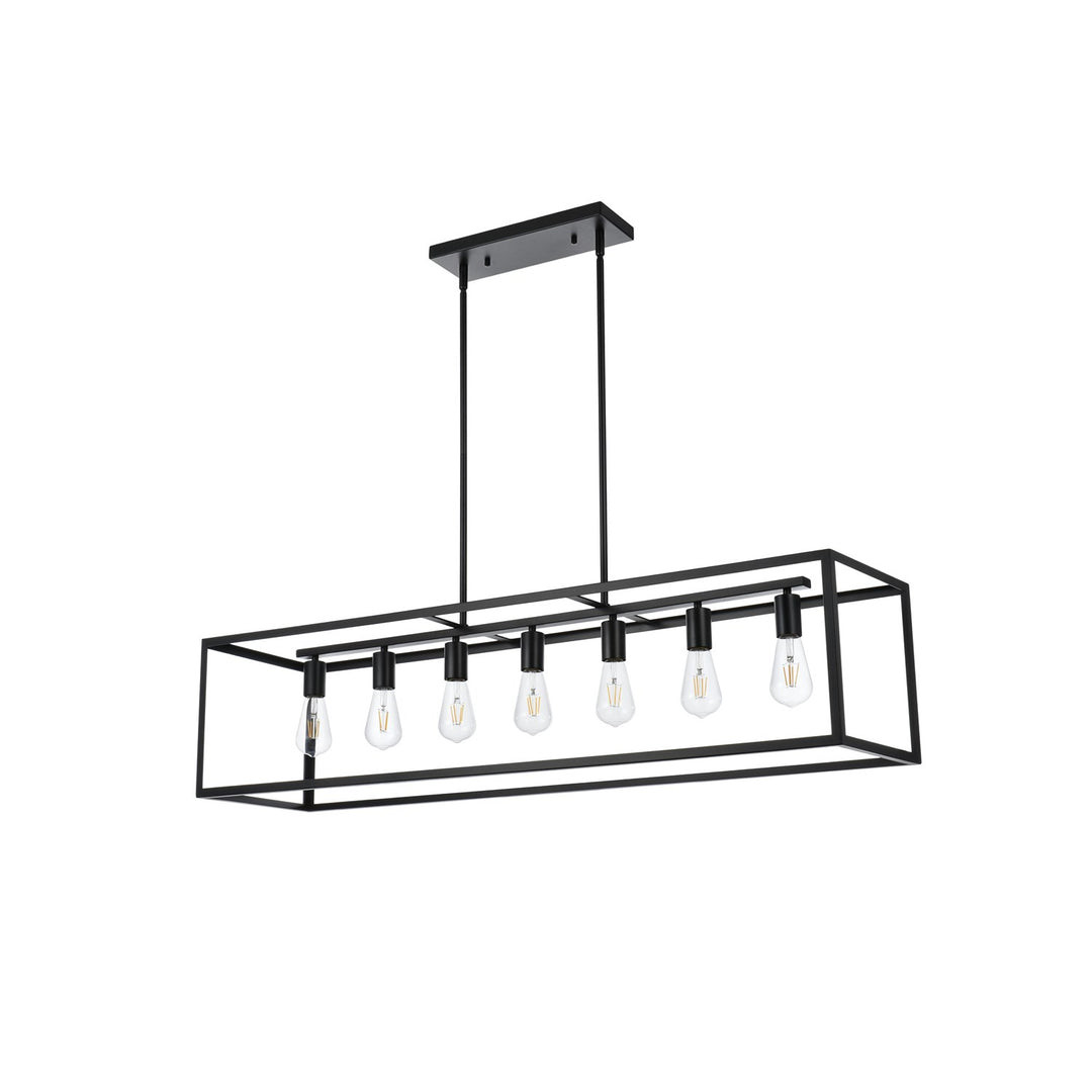 47 Inch Pendant In Black