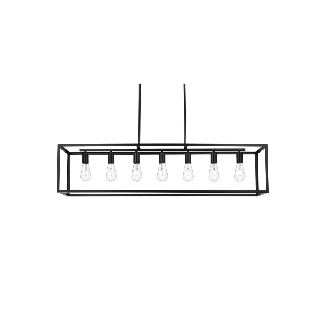 47 Inch Pendant In Black