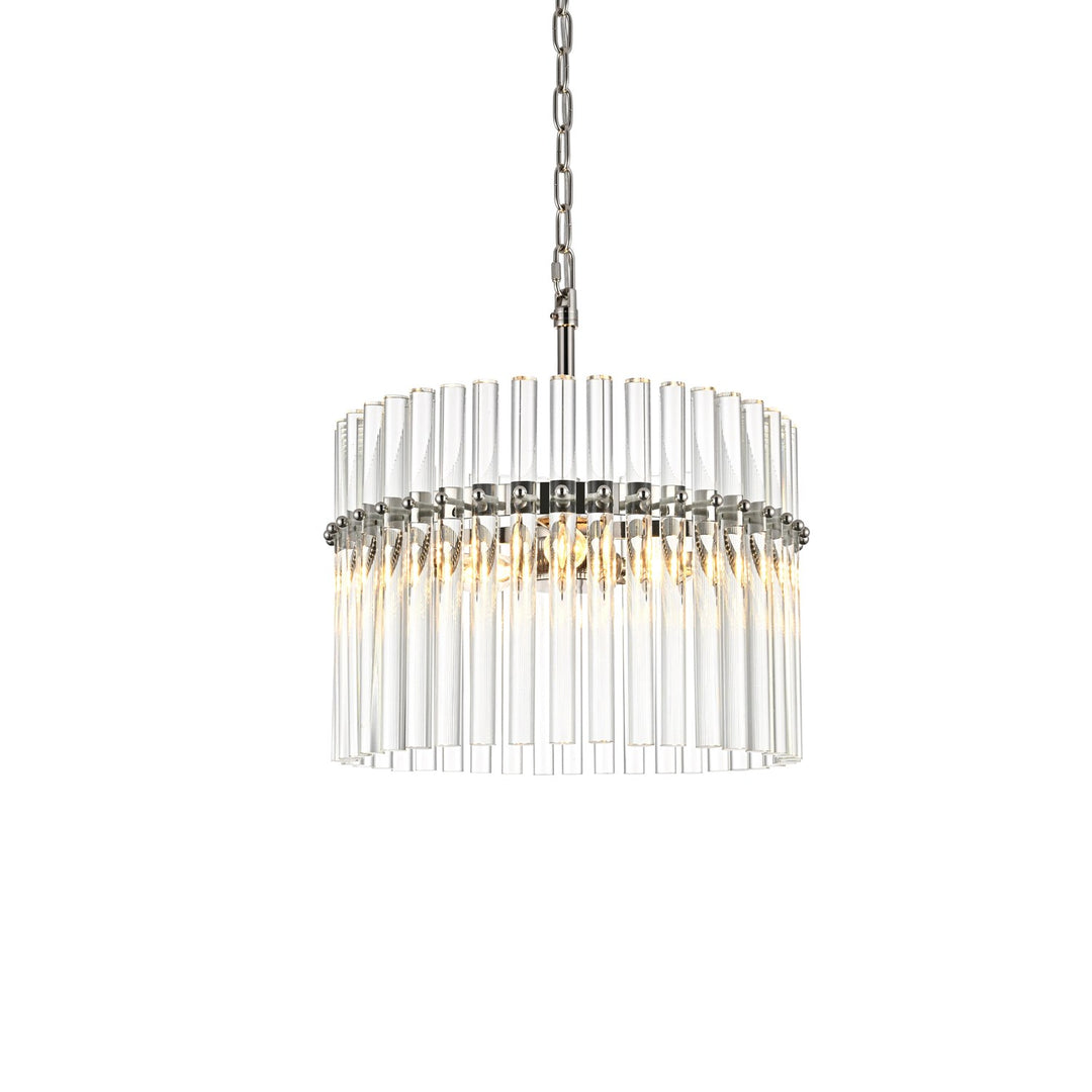 16 Inch Chandelier In Polished Nickel