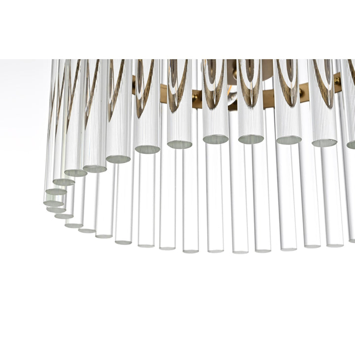 16 Inch Chandelier In Satin Gold