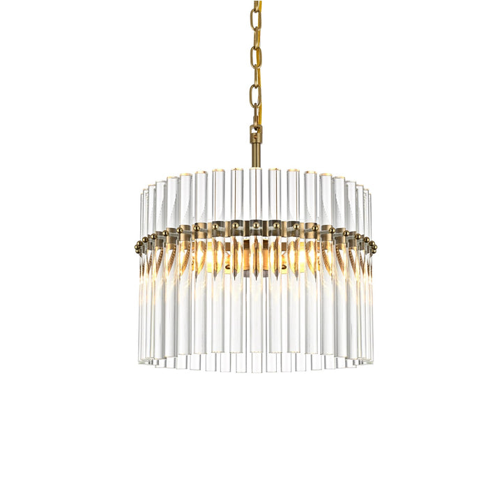 16 Inch Chandelier In Satin Gold