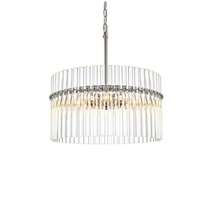 20 Inch Chandelier In Polished Nickel