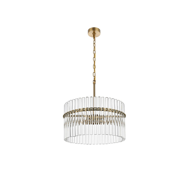 20 Inch Chandelier In Satin Gold