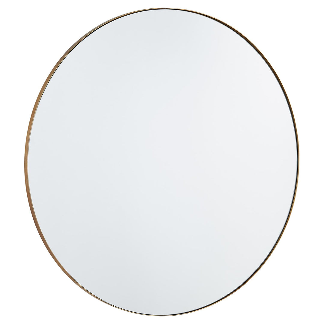 36" Round Mirror - Gold by Quorum