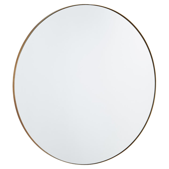 36" Round Mirror - Gold by Quorum