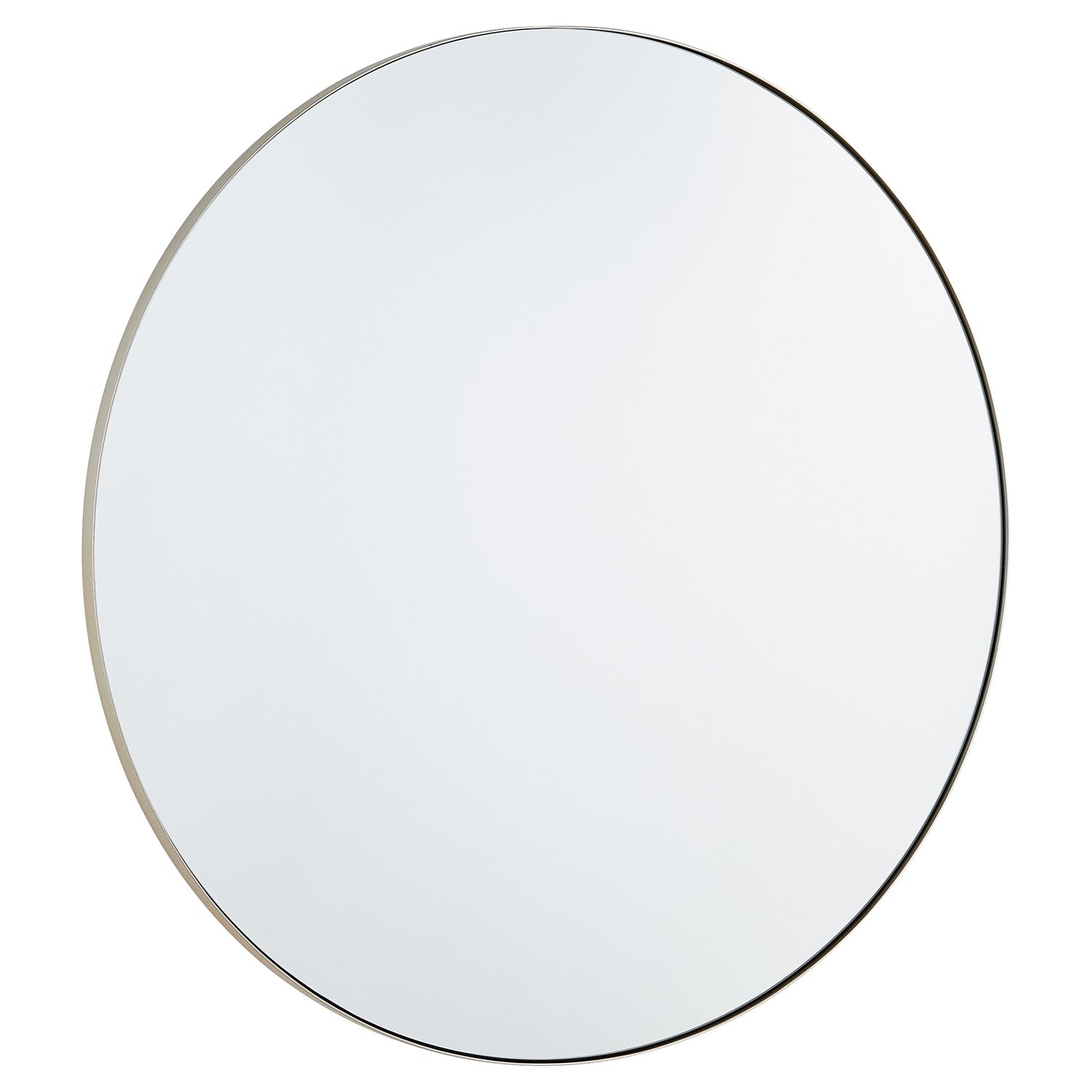 36" Round Mirror - Silver by Quorum