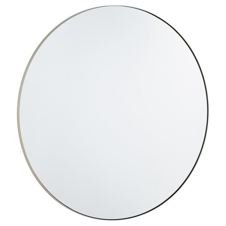36" Round Mirror - Silver by Quorum