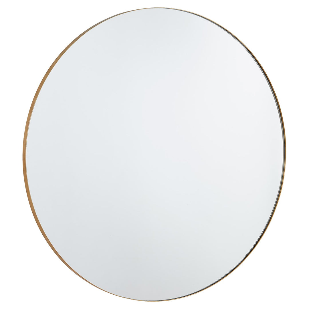42" Round Mirror - Gold by Quorum