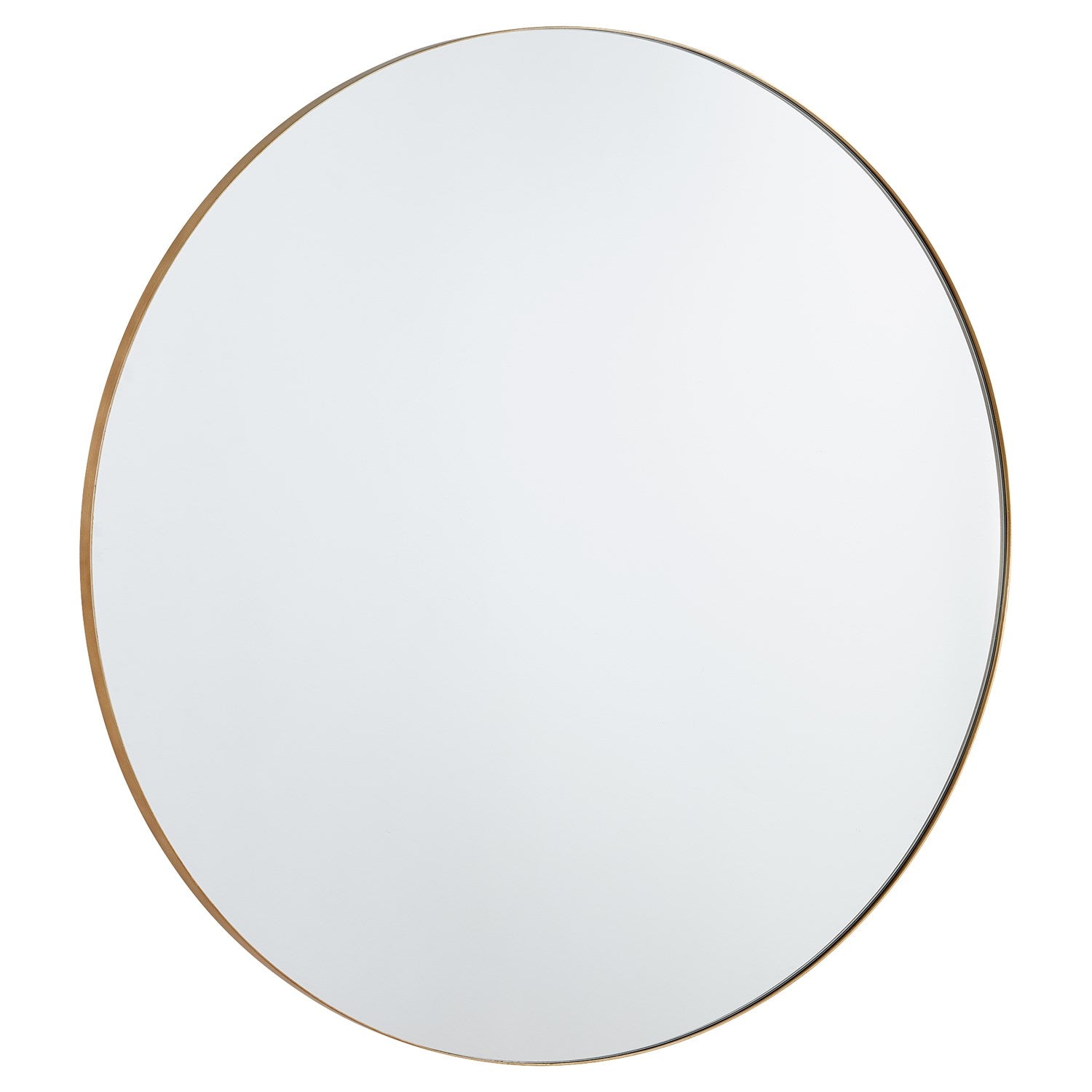 42" Round Mirror - Gold by Quorum