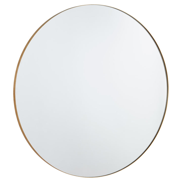 42" Round Mirror - Gold by Quorum