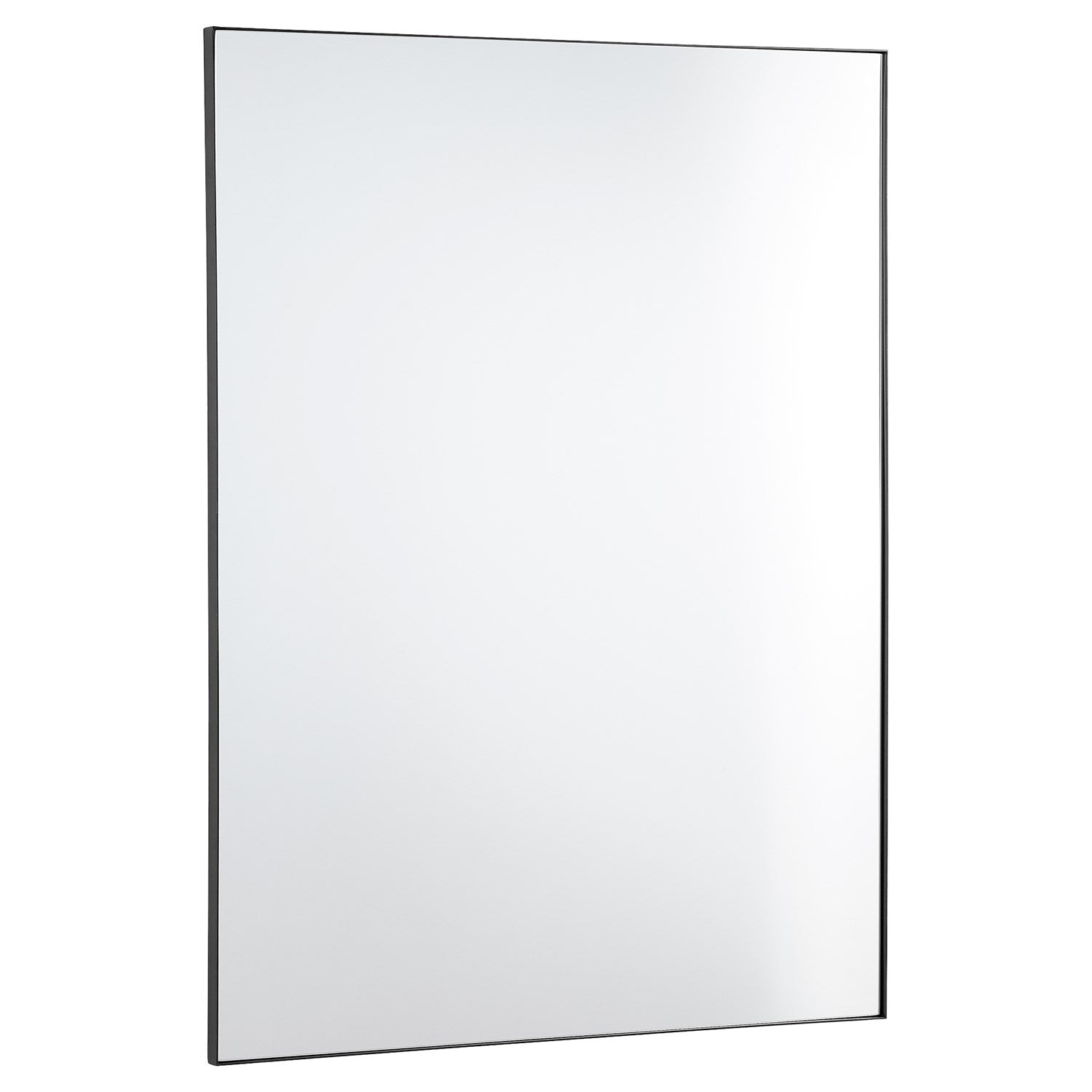 30X40 Rect Mirror - Matte Black by Quorum