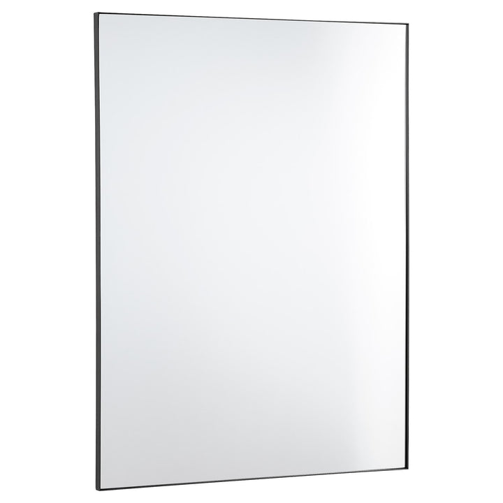 30X40 Rect Mirror - Matte Black by Quorum