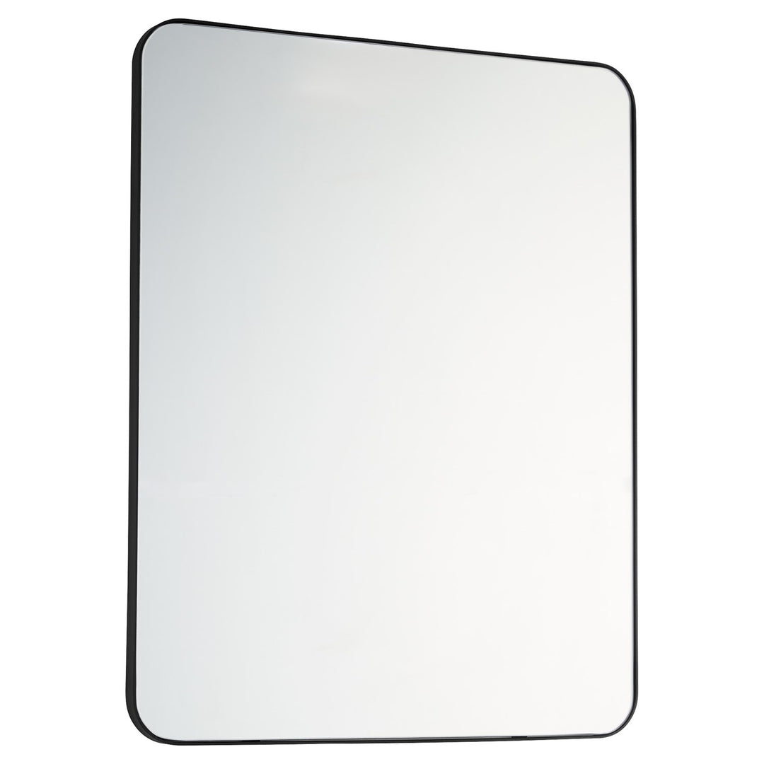 24X36 Stadium Mirror - Matte Black by Quorum