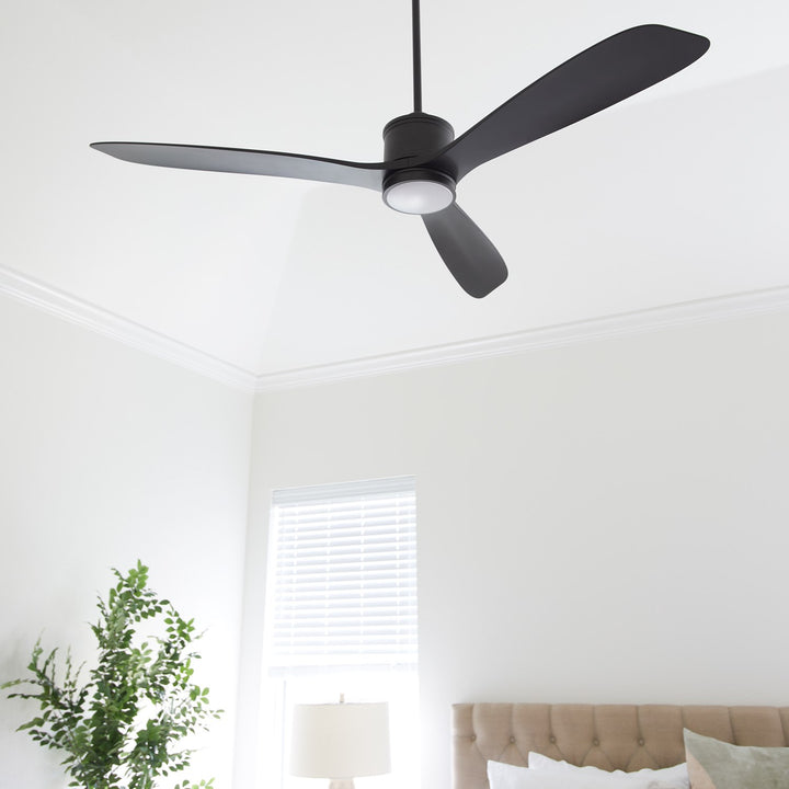 Portland 58" Wet Fan - Matte Black
