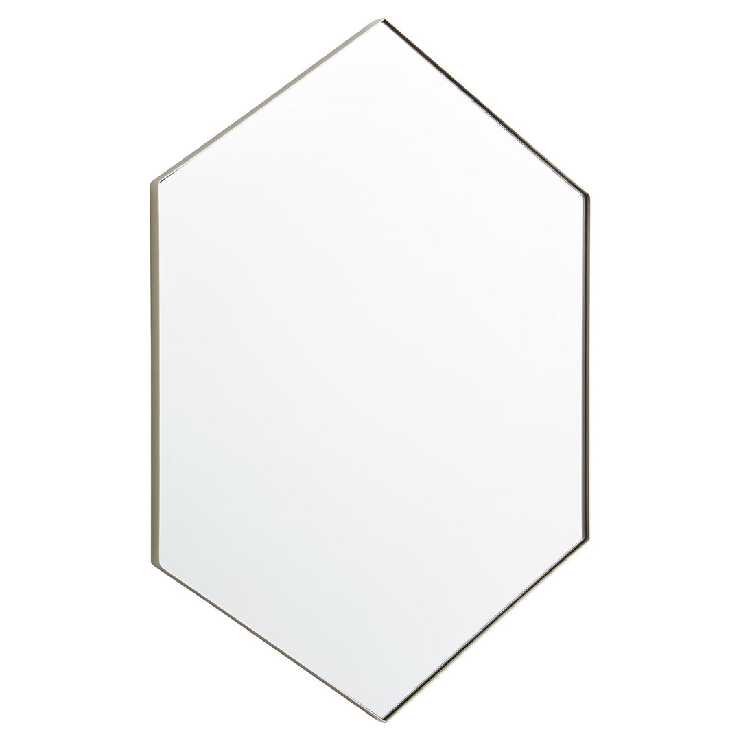 24X34 Hexgn Mirror - Silver by Quorum