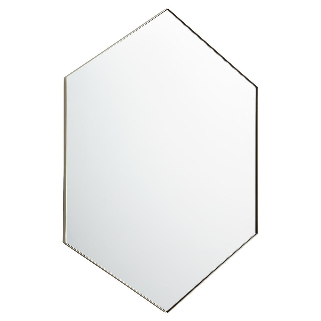 28X40 Hexgn Mirror - Silver by Quorum