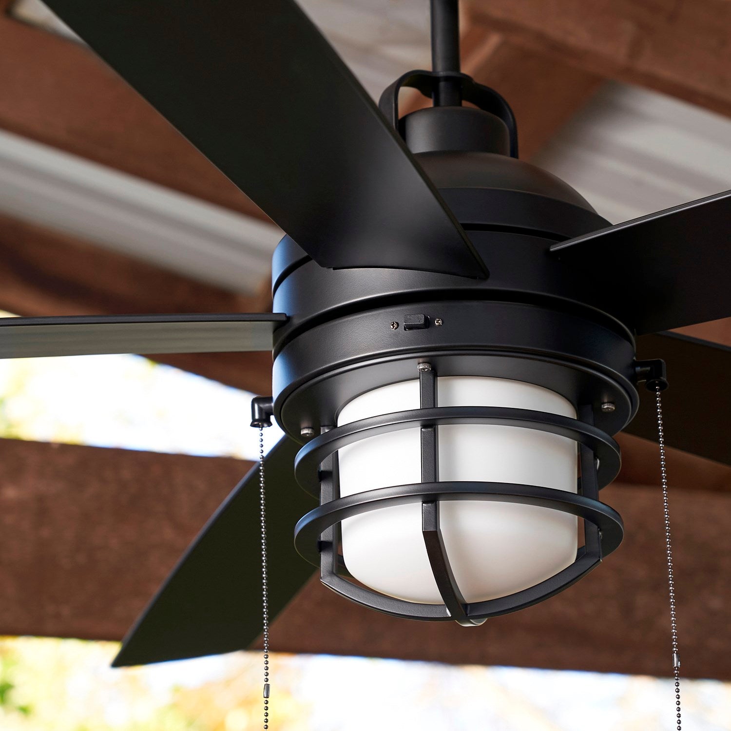 Niles 64" Wet Fan - Matte Black