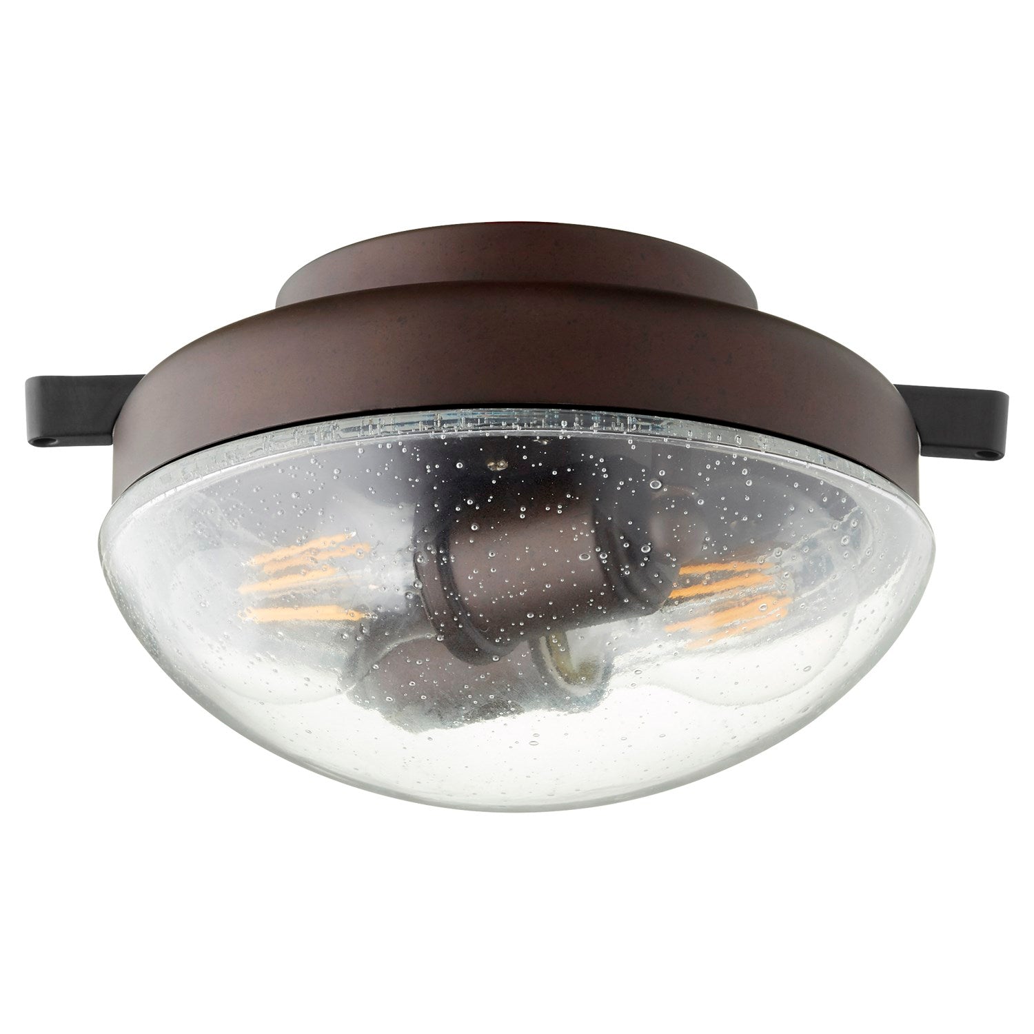 2Lt Clr/Seed Wet Lk-Oiled Bronze by Quorum