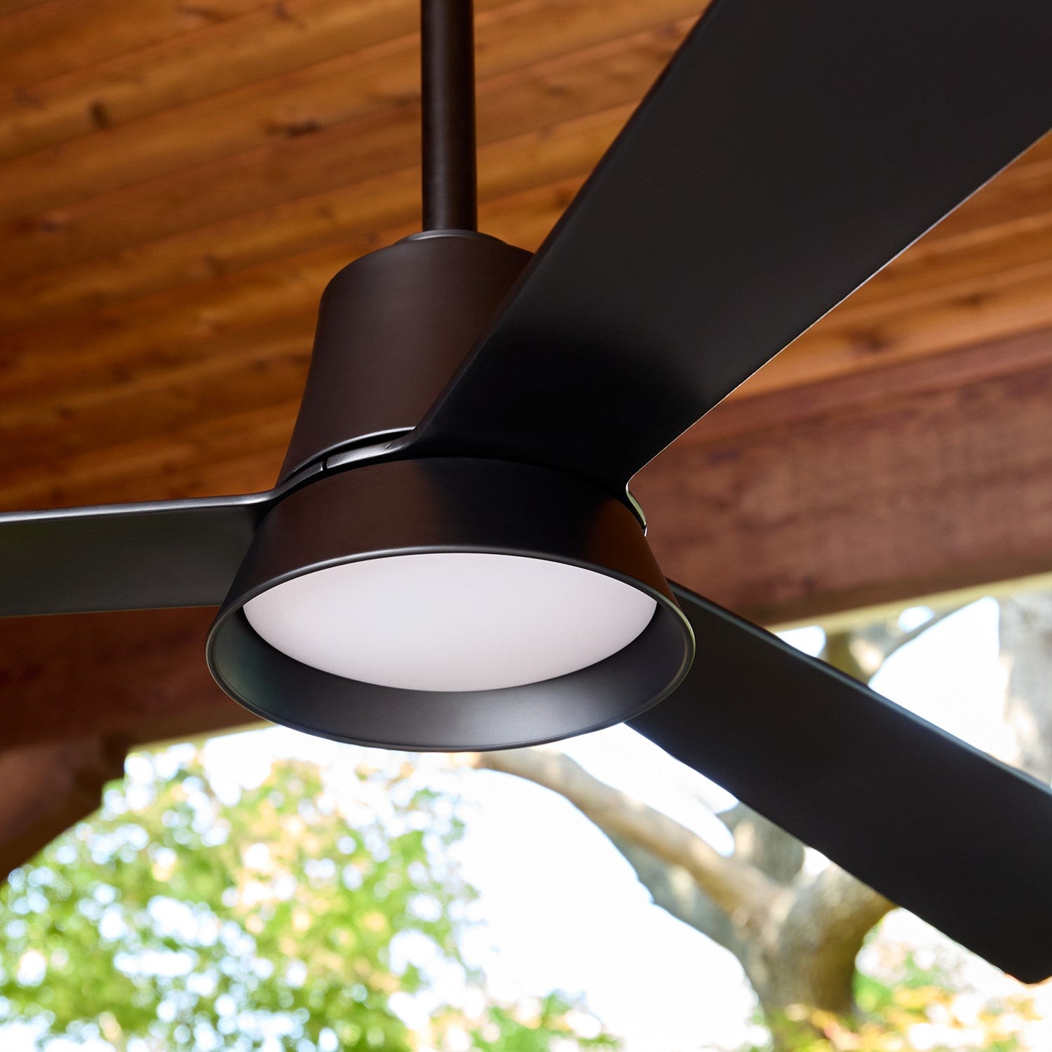 3-59Esquire 58" 3Bl Wet Fan - Matte Black