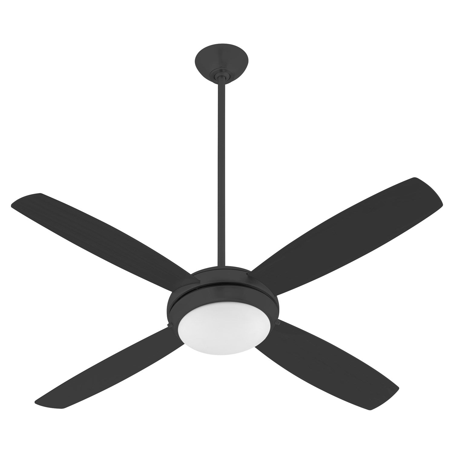 Expo 52" 4Bl Led Fan - Matte Black by Quorum