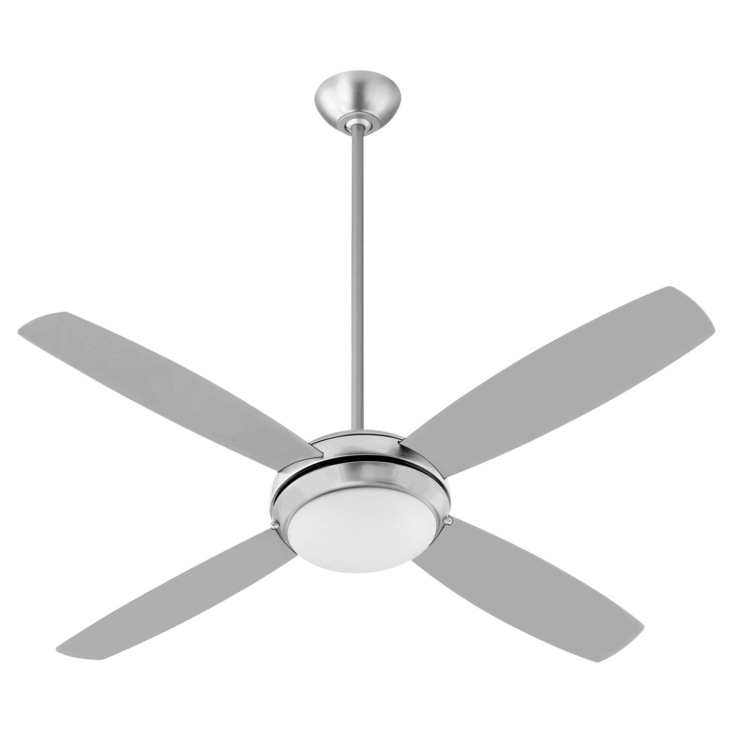 Expo 52" 4Bl Led Fan -Satin Nickel by Quorum