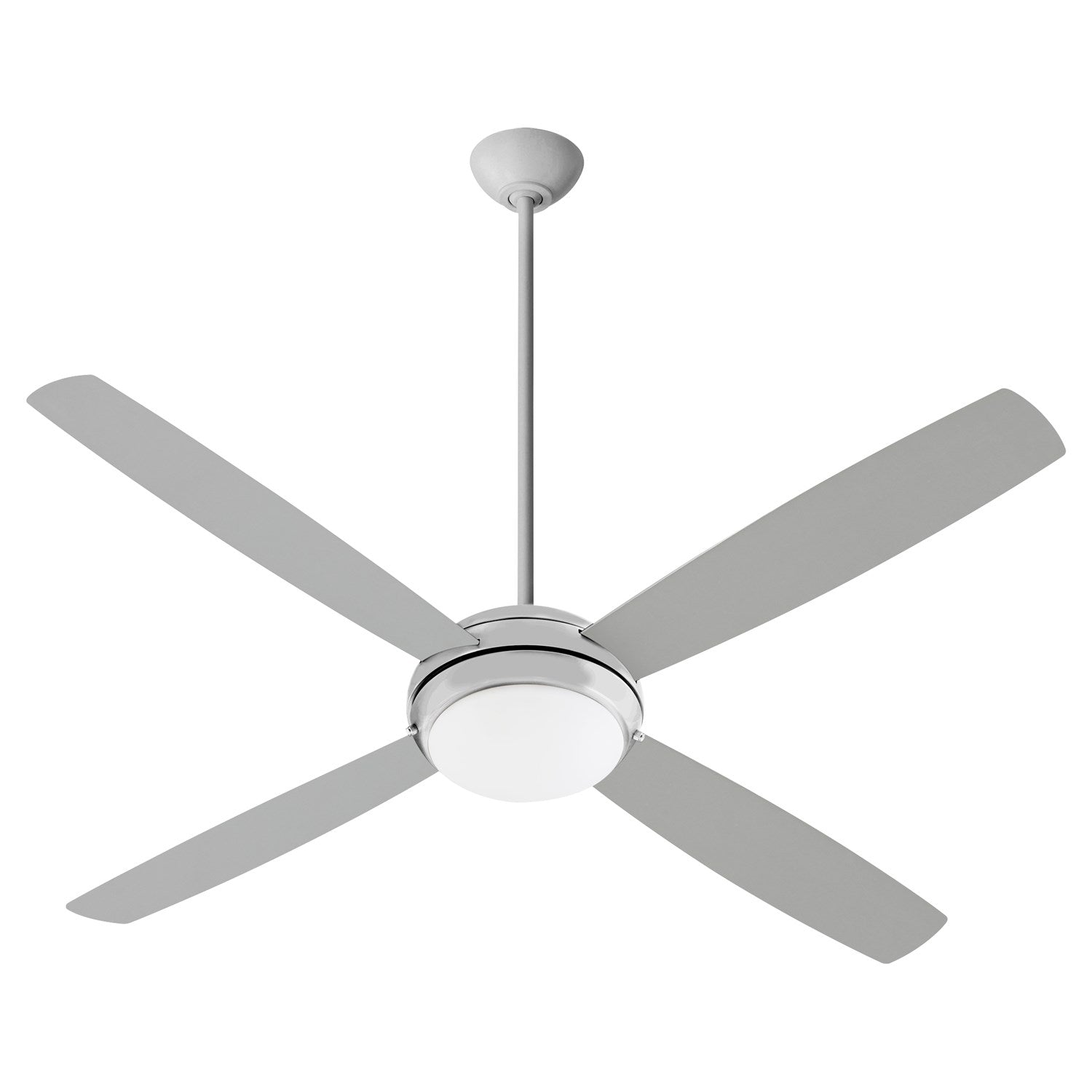 Expo 60" 4Bl Led Fan -Satin Nickel by Quorum