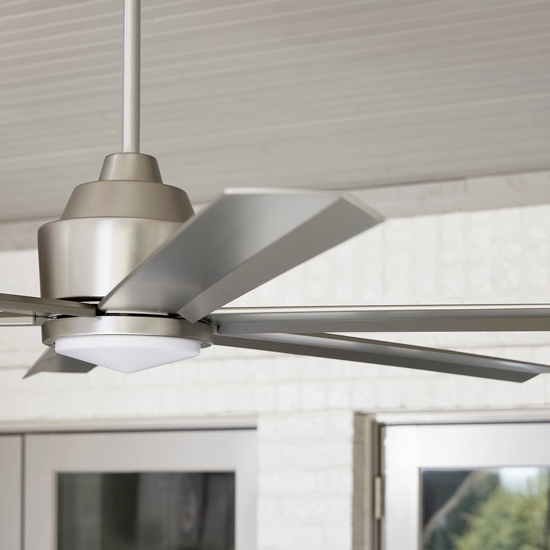 Titus 65Ó 6Bld Fan - Satin Nickel