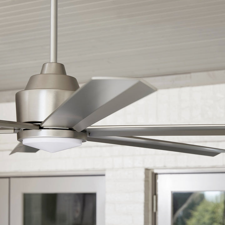 Titus 65Ó 6Bld Fan - Satin Nickel