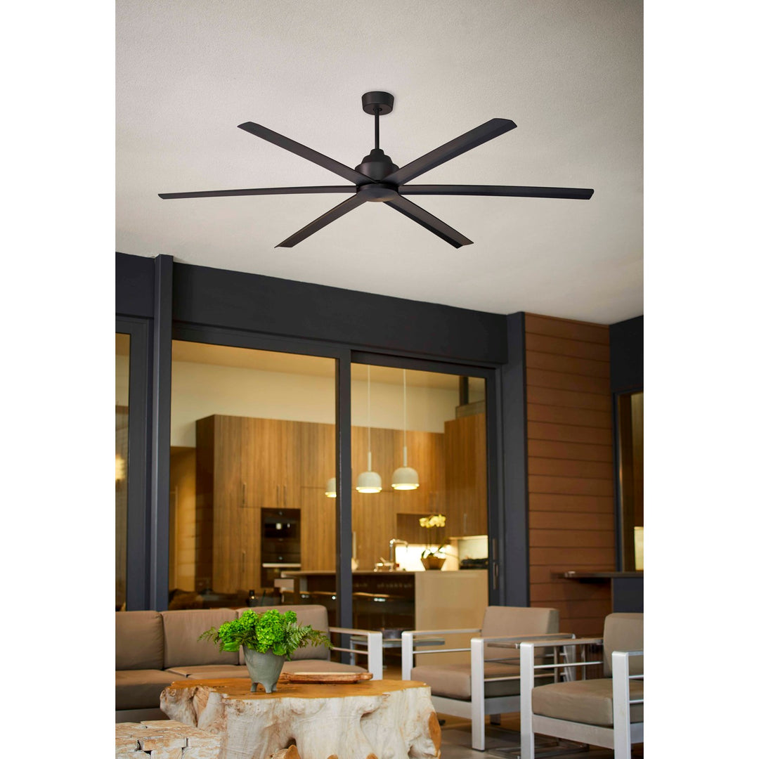 Titus 80" 6Bld Fan - Matte Black