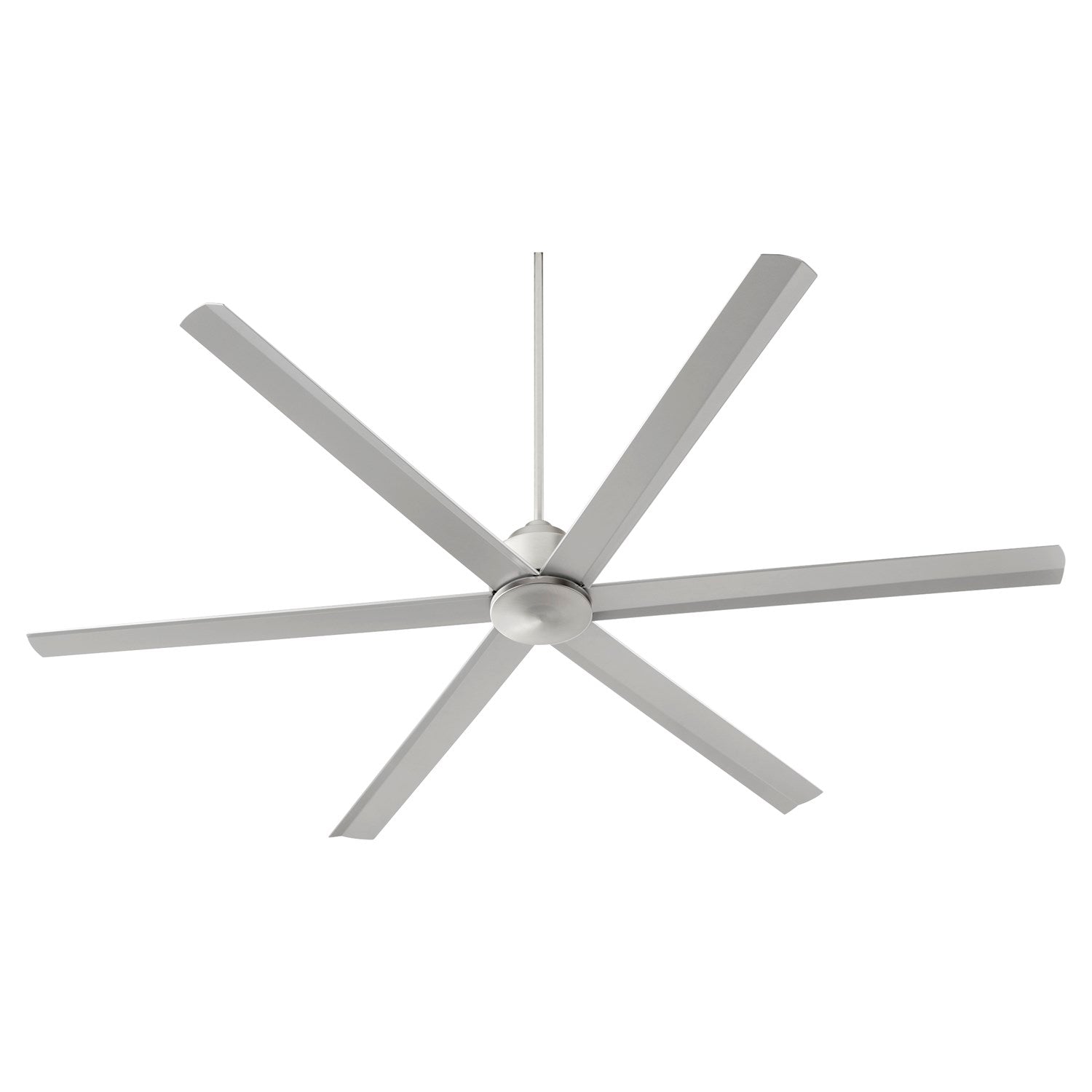 Titus 80Ó 6Bld Fan - Satin Nickel by Quorum