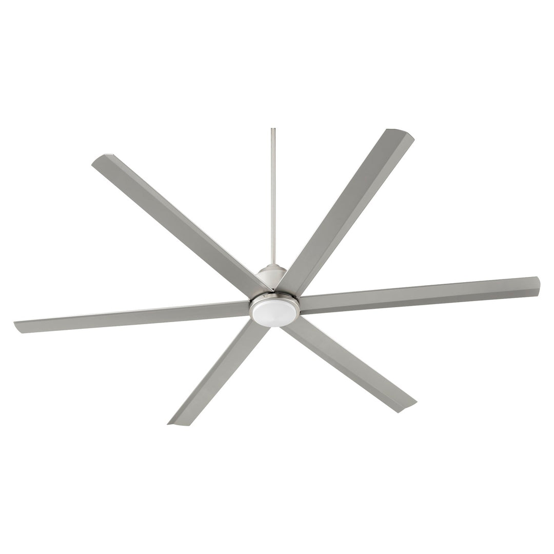 Titus 80Ó 6Bld Fan - Satin Nickel