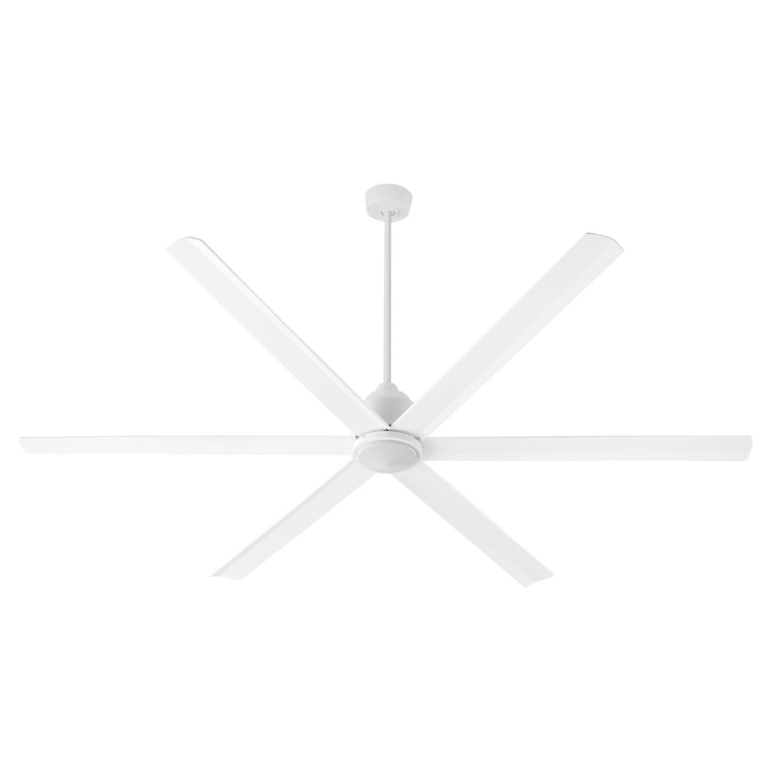 Titus 80Ó 6Bld Fan - Studio White by Quorum