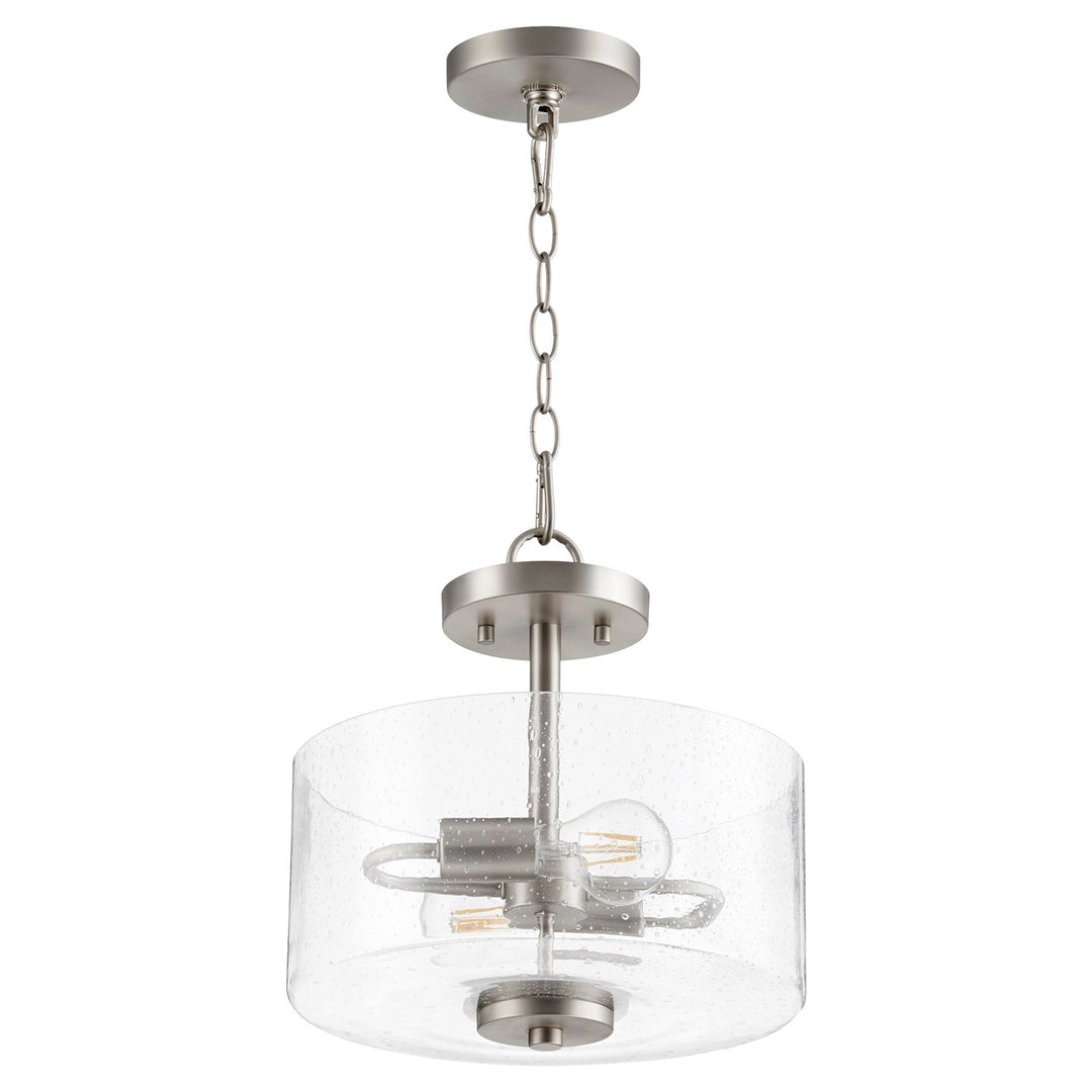 Dakota 2Lt Dual Mt - Satin Nickel by Quorum