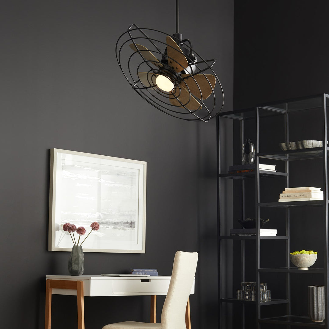 Bandit 24" Damp Fan - Textured Black