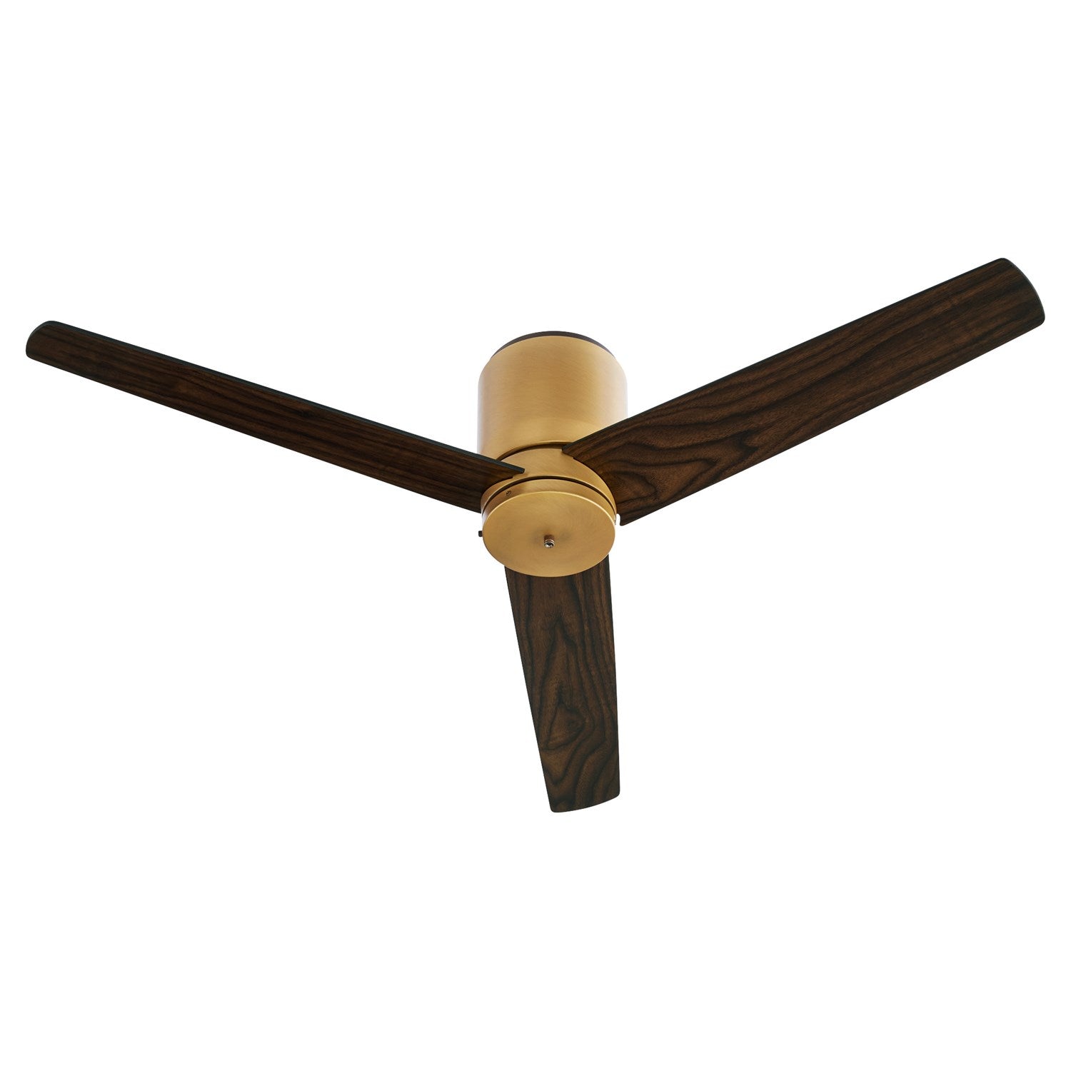 Banzai 52" 3Bld Hugger - Brushed Brass by Quorum