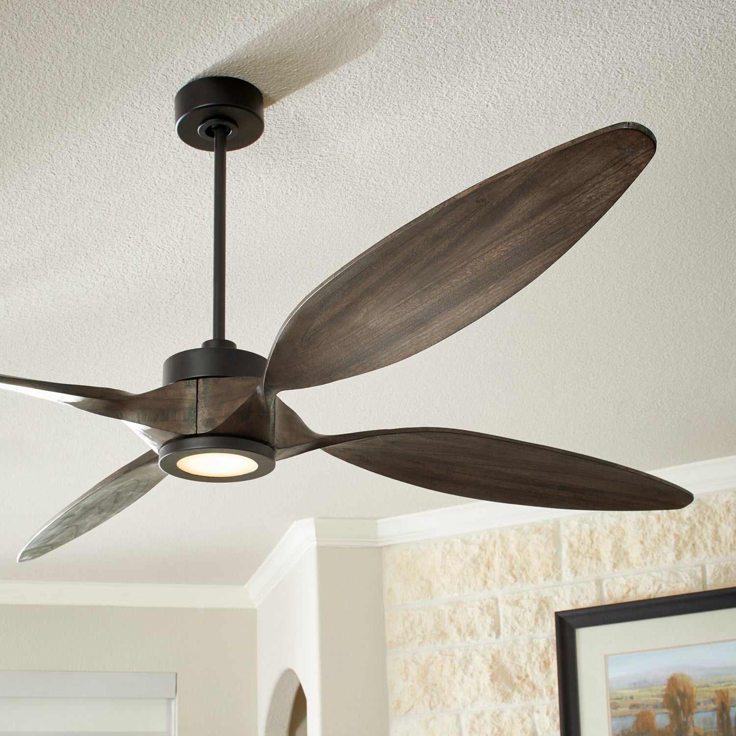 Papillon 66" Wifi Fan -Matte Black